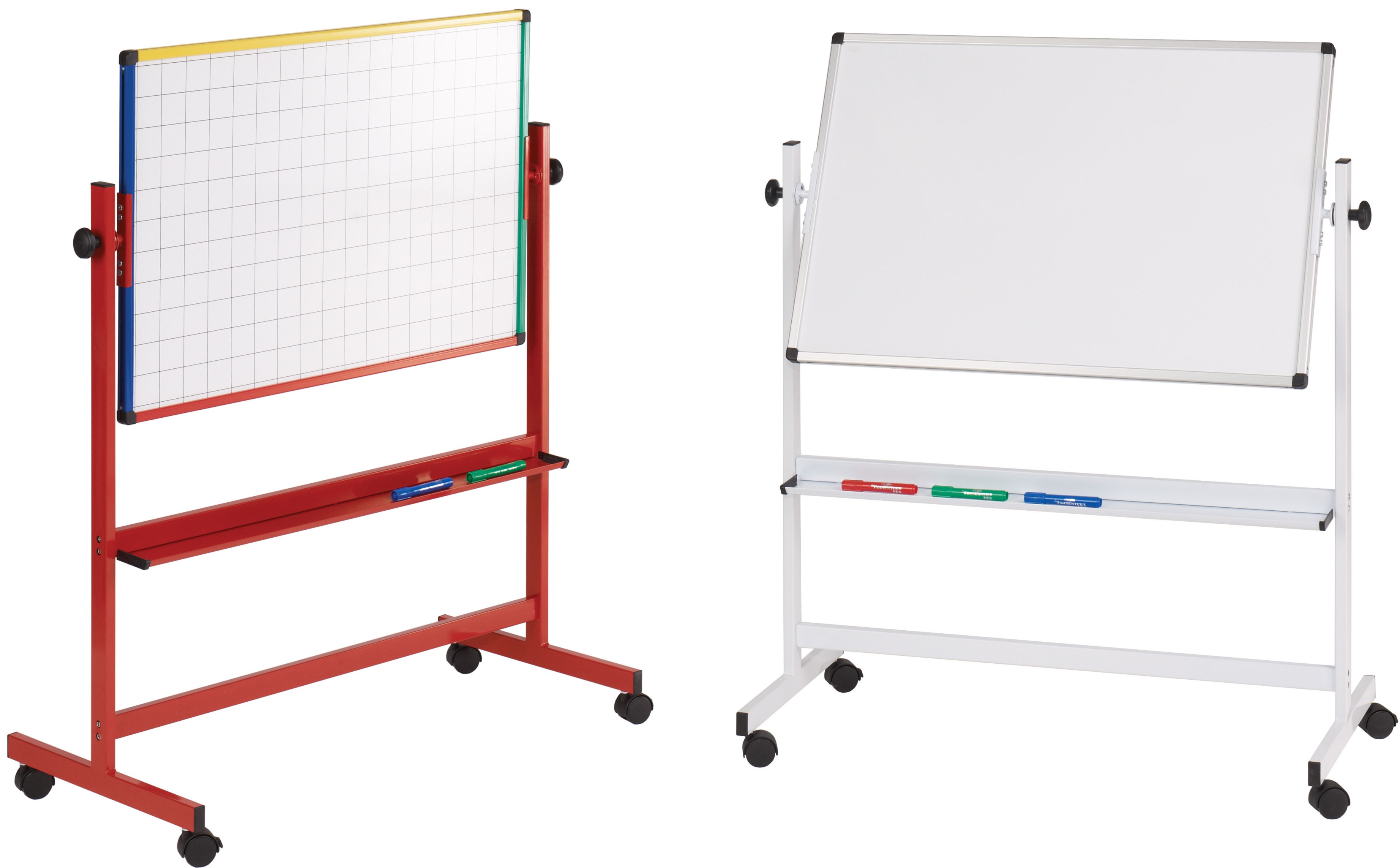 Write On Junior Mobile Drywipe Whiteboard